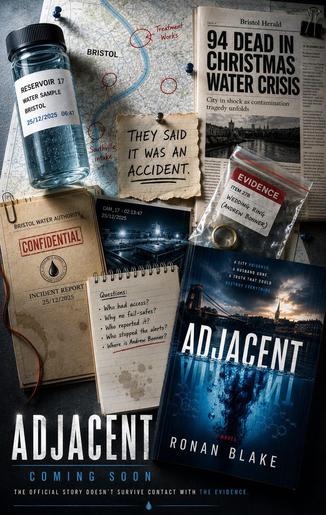 Adjacent — evidence board