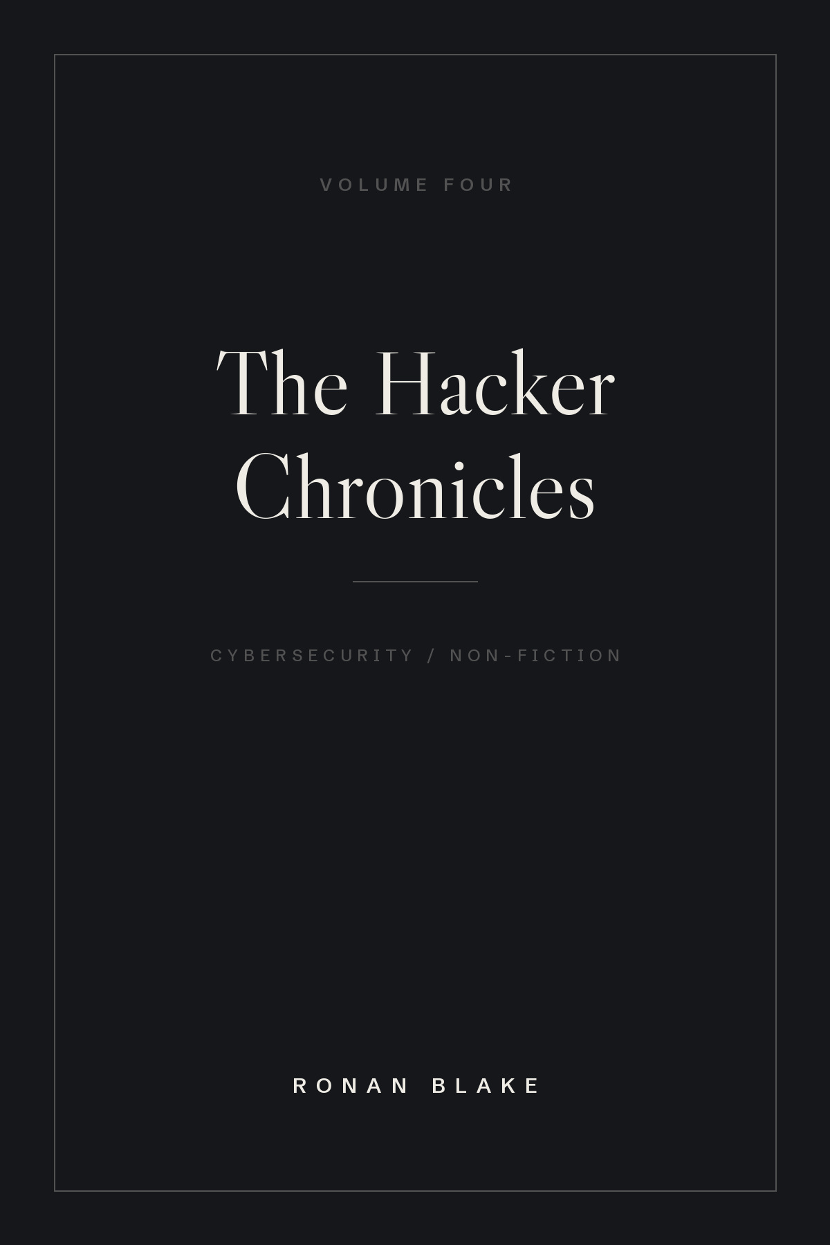 Cover of The Hacker Chronicles